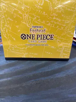 One Piece Tcg Egghead Starter Decks [ST29] English Version Lot Of 6 New & Sealed - Image 2