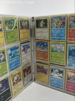 Assorted Pikachu Spinda Snorunt Pokemon Trading Card Game Binder - Image 1