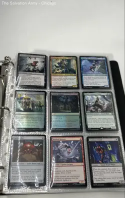 Magic: The Gathering Deckmaster Collectible Trading Card Game In Album Lot - Image 2