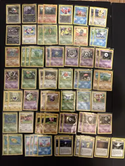 Vintage Pokemon 65 Card Lot Neo Discovery NEAR COMPLETE Common/Uncommon WoTC - Image 1
