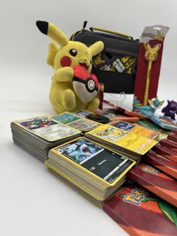 Huge Pokemon Card TCG Collection Lot Pikachu Plush Watch Figures McDonald’s Vtg - Image 3