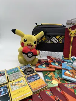 Huge Pokemon Card TCG Collection Lot Pikachu Plush Watch Figures McDonald’s Vtg - Image 4