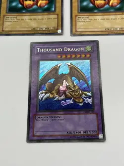 9 Card Yu-Gi-Oh! TCG Thousand Dragon Baby Wizard MRD-143 Unlimited Secret Anime - Image 2