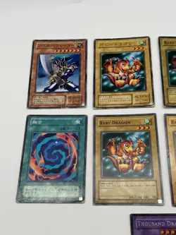 9 Card Yu-Gi-Oh! TCG Thousand Dragon Baby Wizard MRD-143 Unlimited Secret Anime - Image 4