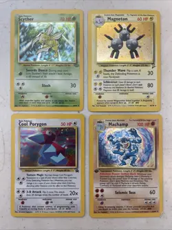 Vintage 1998 Pokemon Card Lot Of 320+ Gyarados Scyther Wigglytuff Flareon - Image 4