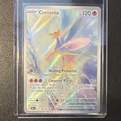 Pokemon Cresselia 071/064 Sv: Shrouded Fable Illustration Rare Holo Card - Image 1