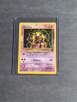 Pokemon Promo Card - Mewtwo - Black Star Promo #14 - 2000 Wizards - Image 1