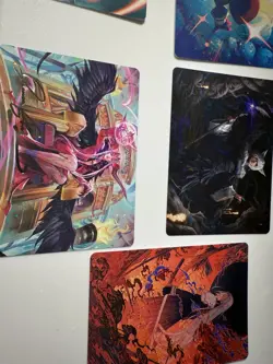 Mtg Final Fantasy Set Of Gold Stamped Art Cards - Image 3