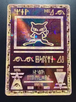 Ancient Mew Holo 2000 movie promo card pokemon TCG w/ original movie league card - Image 1