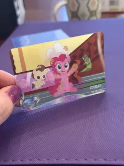 Pinkie Pie & Gummy Lenticular My Little Pony Trading Card Moon 9 HY09-HR-017 - Image 5