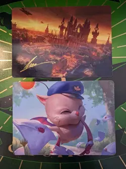 Delivery Moogle Art Card (Gold-Stamped Planeswalker Symbol) MTG FF Art Series NM - Image 1