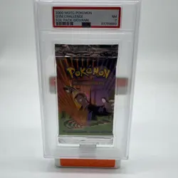 WOTC Pokemon Gym Challenge Card Game Booster Sealed Pack PSA Graded 742818062244 - Image 1