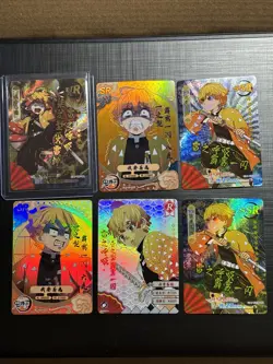 Zenitsu Demon Slayer Card Lot - Image 1