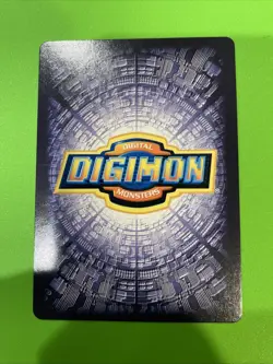Digimon TCG CCG Gold Stamp Foil Letter Diaboromon BO 227 Vintage Battle Card - Image 2