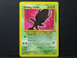 Shining Celebi 106/105 - Neo Destiny Pokemon Card (Light Played) - Image 1