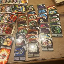 Bakugan Huge Lot Heavy And Light Cards, Rule Book Over 100 Cards - Image 5