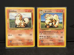 Pokemon TCG Growlithe & Arcanine 7x Unique Card Lot - Image 2