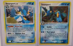 Swampert Holo Lot of 2 Cards 9/106 5/17 Pokemon TCG - Image 1
