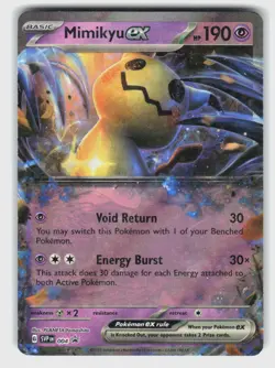 SV: Scarlet & Violet Promo Cards #004 Mimikyu ex - Image 1