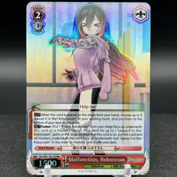 Robocosan HOL/W91-TE015R RRR Hololive Weiss Schwarz Card - Image 1