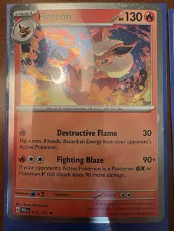 Prismatic Evolutions Eeveelutions Art Cards Set of 8 Cosmo Holo Foil NM Mint - Image 2