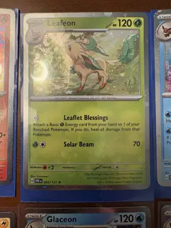 Prismatic Evolutions Eeveelutions Art Cards Set of 8 Cosmo Holo Foil NM Mint - Image 3