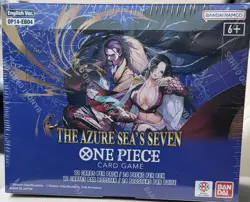 ONE PIECE CARD GAME THE AZURE SEA'S SEVEN BOOSTER BOX OP14 ENGLISH SHIPS TODAY - Image 1