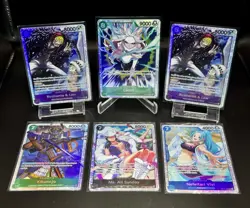 One Piece TCG OP14 6 Card SR Lot NM - Image 1