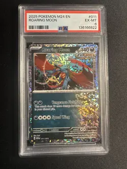 Roaring Moon - NEW McDonald’s Happy Meal Pokemon Promo Card H M24 En 11/15 PSA - Image 1