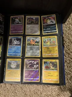 Huge Pokemon Card Binder 100+ Shiny Holo Cards Collection w/Binder - Image 5