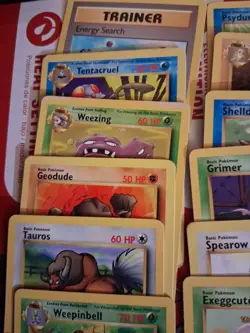 Lot Of 20 1999 Pokemon Cards Sandslash Persian Slowpoke Marowak Weepinbell - Image 2