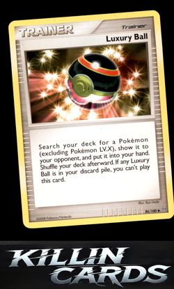 Luxury Ball 86/100 Pokemon Uncommon Stormfront Card LP - Image 1