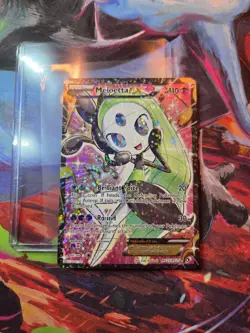 Meloetta EX RC25/RC25 Legendary Treasures Full Art Ultra Rare Pokemon Card LP - Image 1