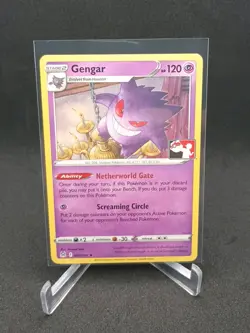 Pokemon TCG Gengar Non-Holo Card 066/196 Play! Prize Pack Stamped - Image 1
