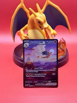 Charizard ex 199/165 MEW 151 Special Illustration Rare Pokemon TCG Card NM - Image 1