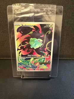 SEALED Pokemon TCG Bulbasaur 133/132 STAMPED Mega Evolutions Promo Card NM - Image 1