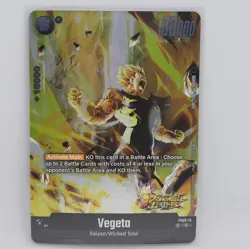 Vegeta FS09-15 Dragon Ball Legends Collectible Card - Image 1