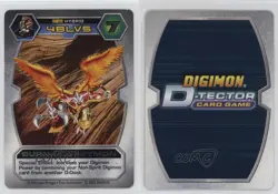 2002 Digimon - D-Tector Card Game Expansion Set Unlimited BurningGreymon #DT-80 - Image 3