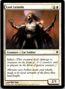 Lost Leonin New Phyrexia Regular - Image 1