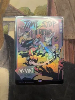 Time Stop (Rainbow Foil) Secret Lair Drop Foil - Image 1