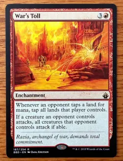 MTG War's Toll - Battlebond, English - Image 1