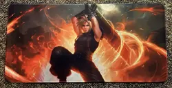 Cloud Strife Final Fantasy MTG / CCG Playmat - Image 1