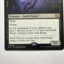 Bitterbloom Bearer Lorwyn Eclipsed Regular Mtg 88 - Image 3