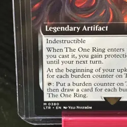 MTG Magic the Gathering The One Ring Extended Art LTR - Image 5