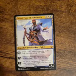 MTG - Teferi, Hero of Dominaria - Legendary Planeswalker - DOM #207 - Mythic -NM - Image 1