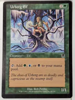Urborg Elf - Apocalypse - Magic the Gathering MTG Nice! - Image 1