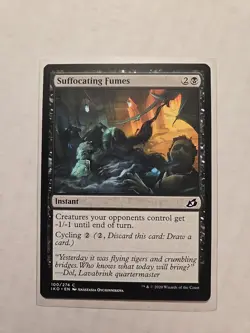 Suffocating Fumes - Ikoria Lair of Behemoths - LP - Common - Instant - MTG - Image 1