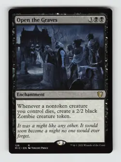Open the Graves*Non-Foil* Commander: Innistrad: Midnight Hunt 126 NM - Image 1