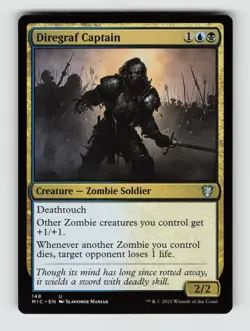 Diregraf Captain*Non-Foil* Commander: Innistrad: Midnight Hunt 148 NM - Image 1