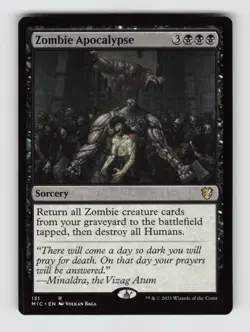 Zombie Apocalypse*Non-Foil* Commander: Innistrad: Midnight Hunt 131 NM - Image 1